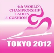 4th World Championship Ladies 3-Cushion ロゴ